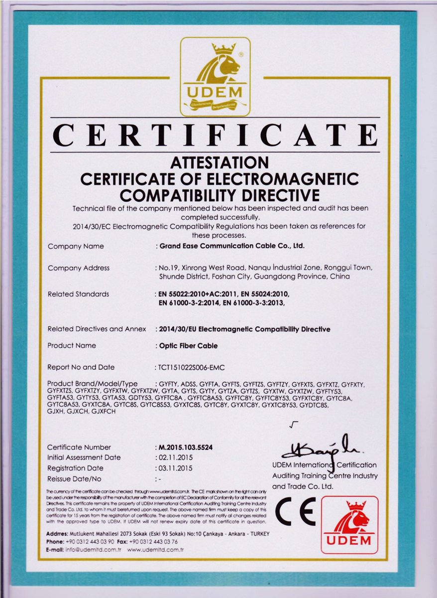 Certification